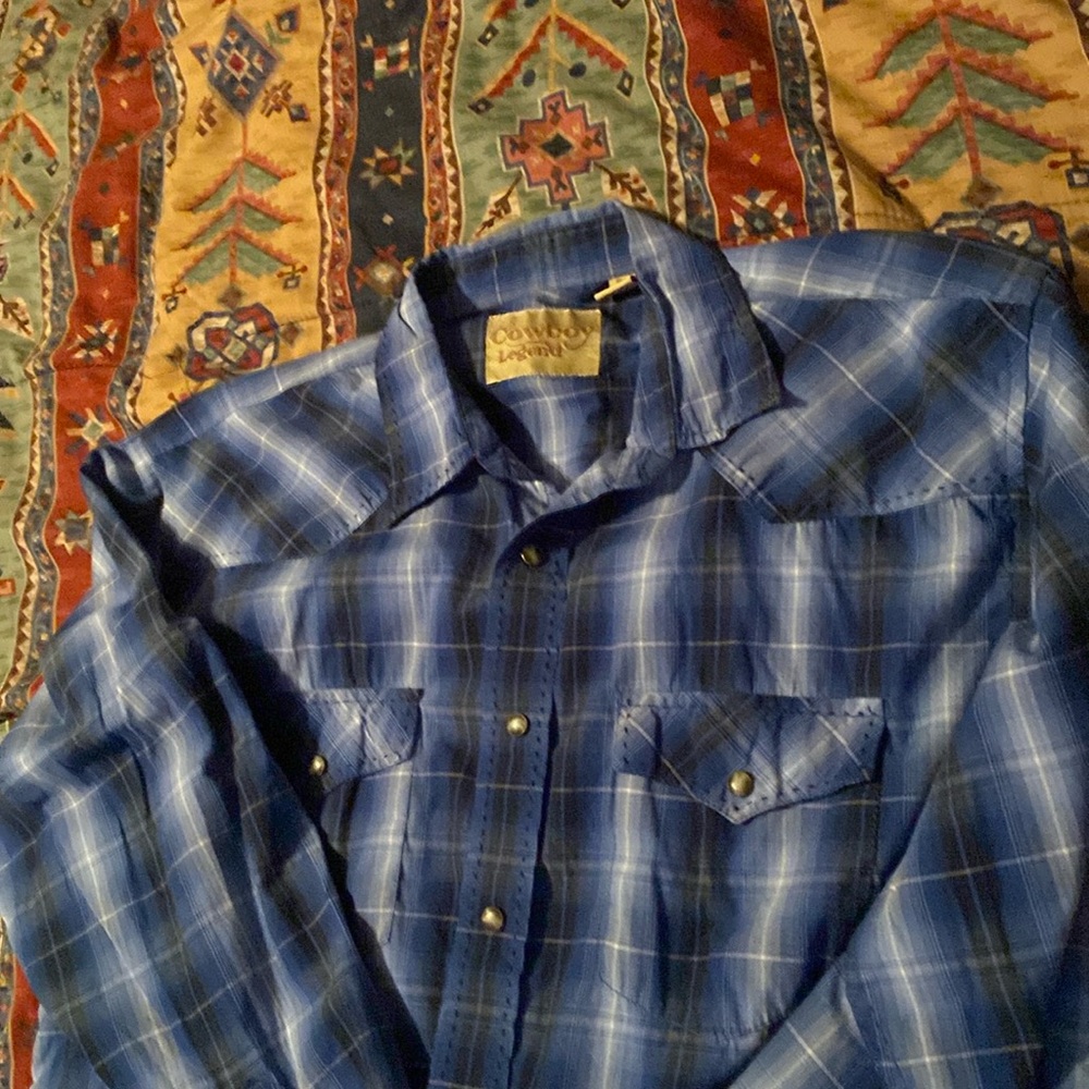 Mens western shirt